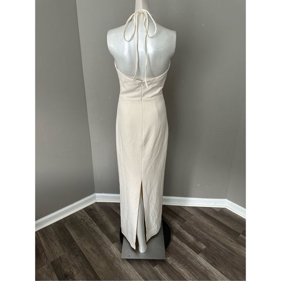 STAUD Abigail crêpe maxi dress - Picture 9 of 10